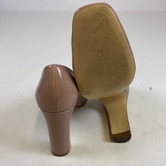 Zara Basic pink Nude Heels Size 39 A21 - Picture 9 of 9